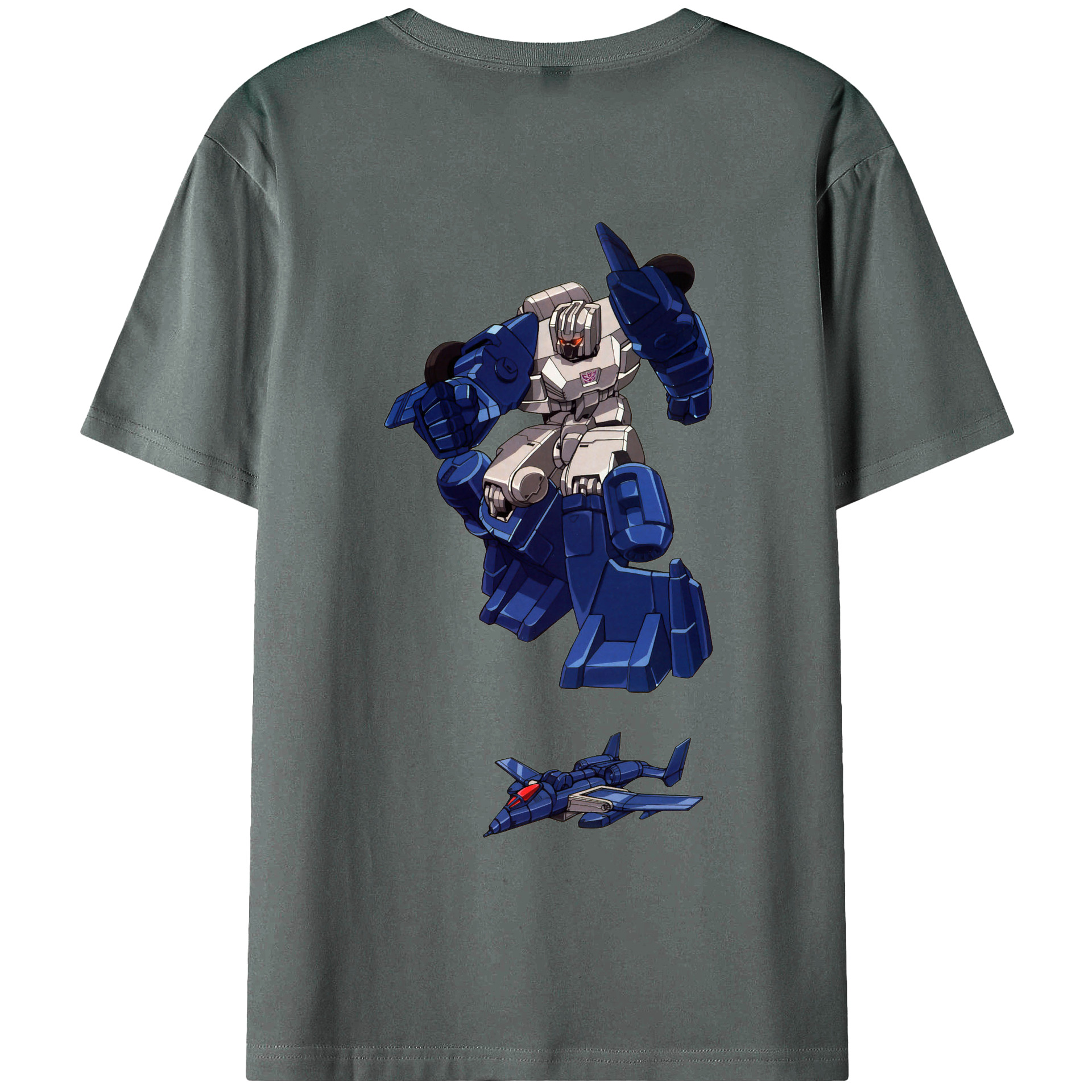 （画像用）  綿100％ メンズ半袖Tシャツ（バックプリント） 通気性